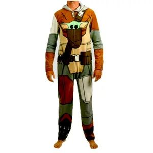 Disney Star Wars The Mandalorian The Child Full Body UNISEX Adult Onesie